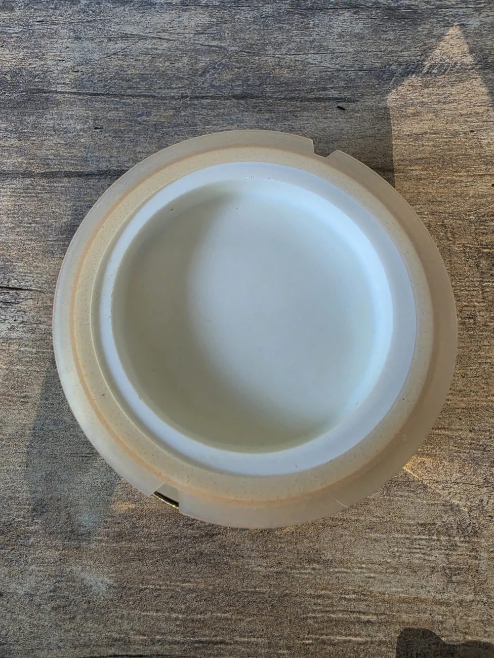 Bath & Body Works Gold Bow 3 Wick Candle Topper Lid